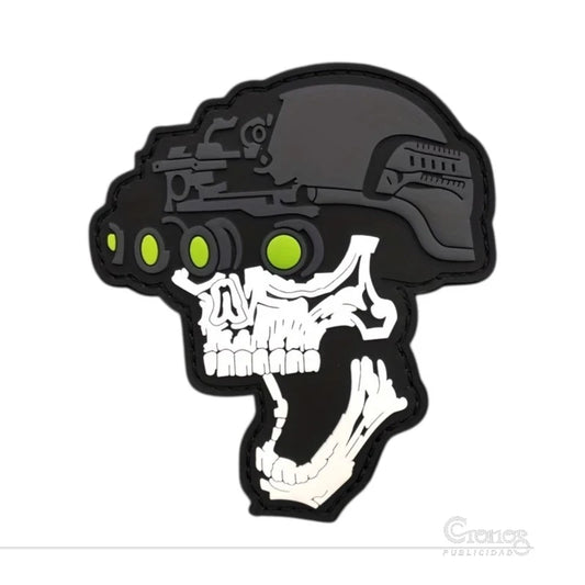 Calavera Tactica PVC 3d
