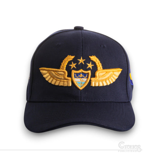 Gorra Conmemorativa Piloto Fuerza Aeroespacial Colombiana