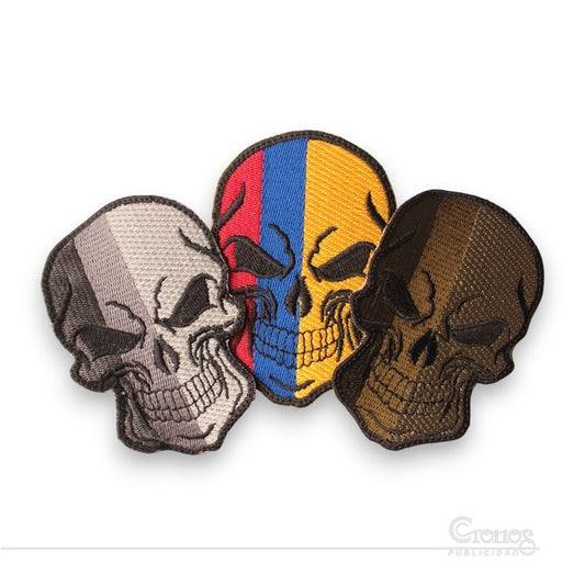 Parche Táctico Calavera Colombia