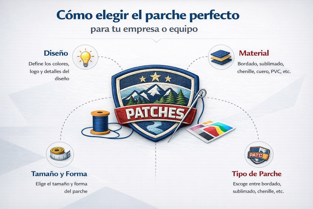 ¿Cómo elegir el parche perfecto para tu empresa o equipo?