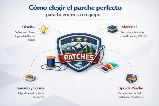 ¿Cómo elegir el parche perfecto para tu empresa o equipo?