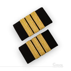 Presilla Galón Dorado 3 Líneas BORDADA