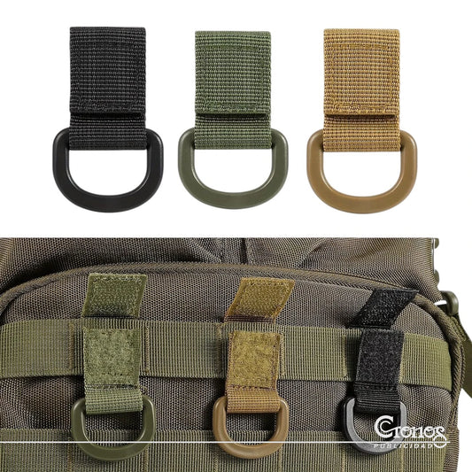 Adaptadores Tácticos Molle con Anillo en D