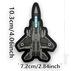 Avión de Combate F-15 Parche PVC