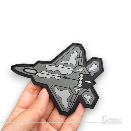 Avión de Combate F-22 Parche PVC
