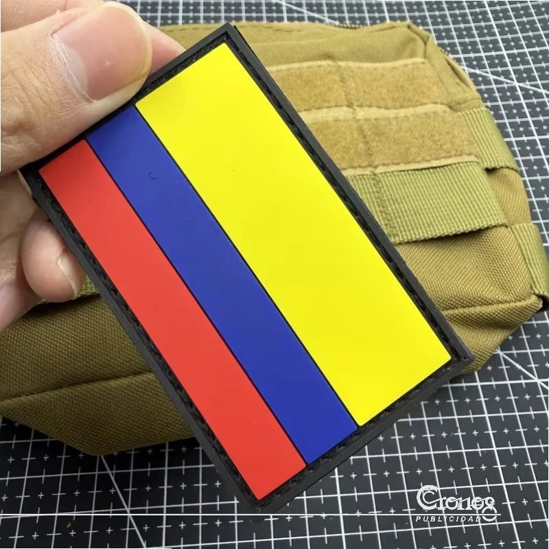 Bandera de Colombia PVC 3D