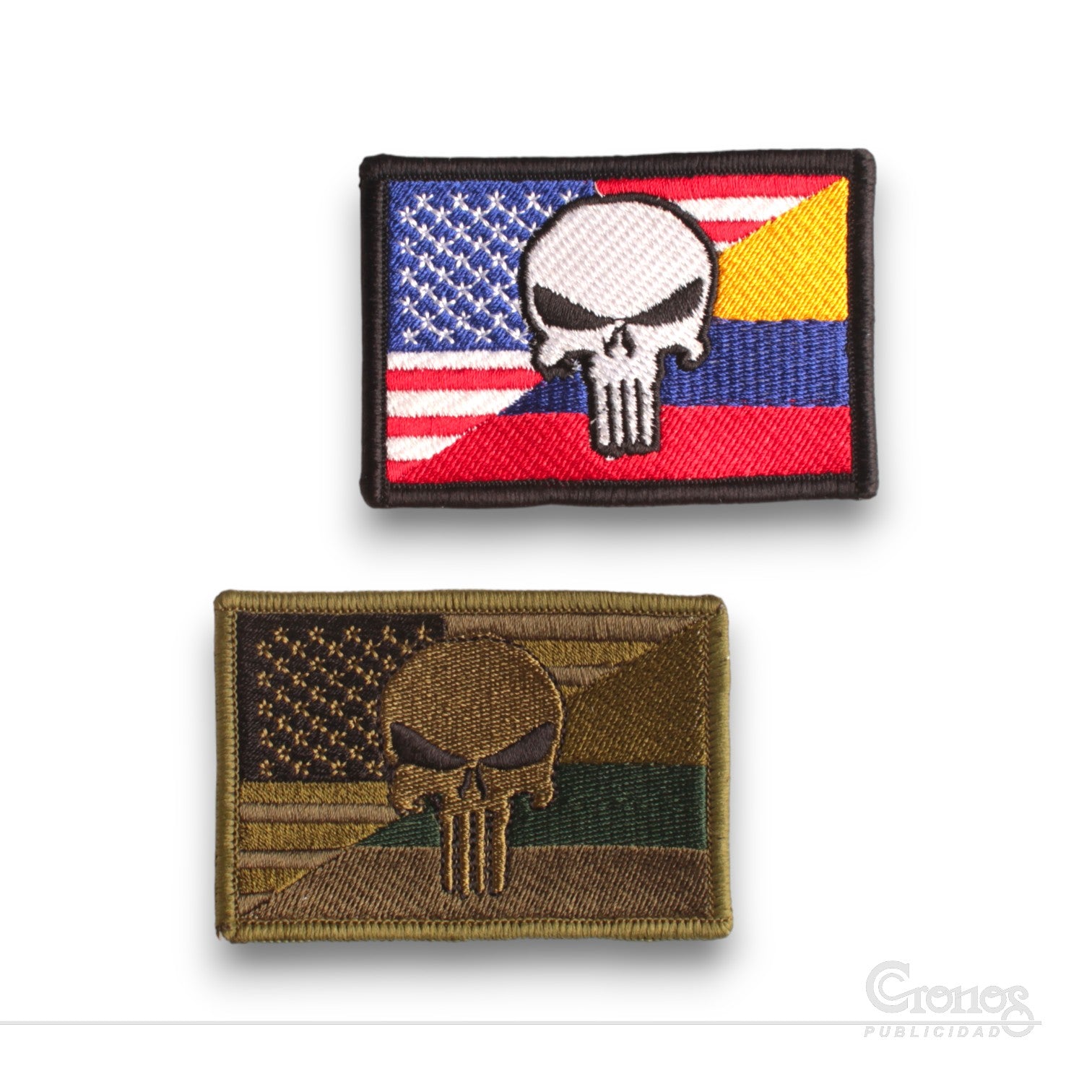 Bandera Táctica Estados unidos Colombia Castigador