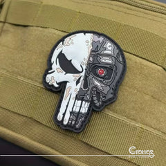 Calavera cyber PVC 3D Fotoluminizante