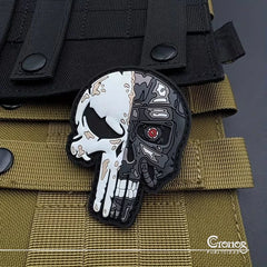 Calavera cyber PVC 3D Fotoluminizante