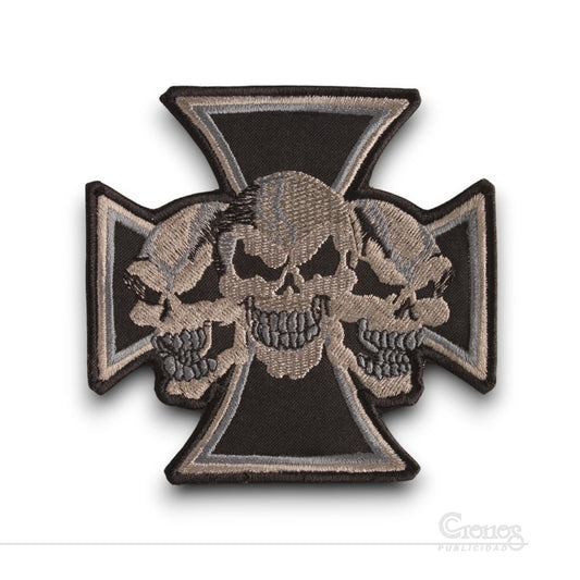 Parche Cruz Calavera Nazi