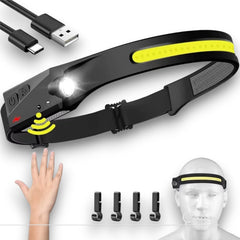 Linterna Cabeza con Sensor