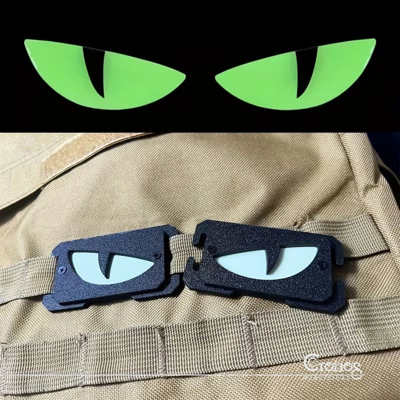 Hebilla 3D Ojos Gato