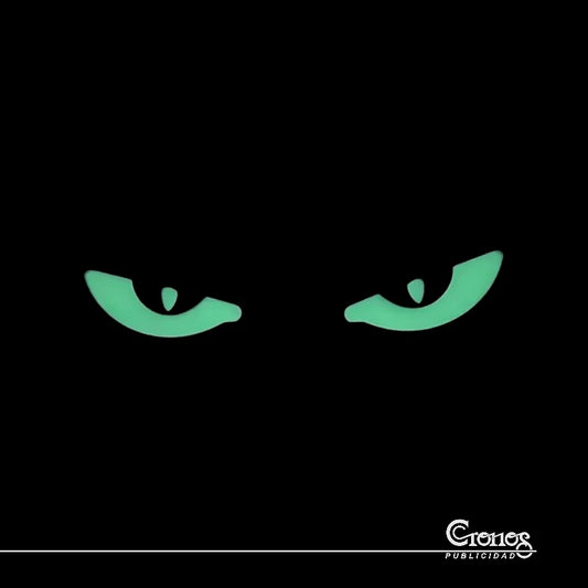 Hebilla 3D Ojos Gato