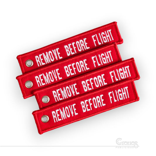Llavero Remove Before Flight