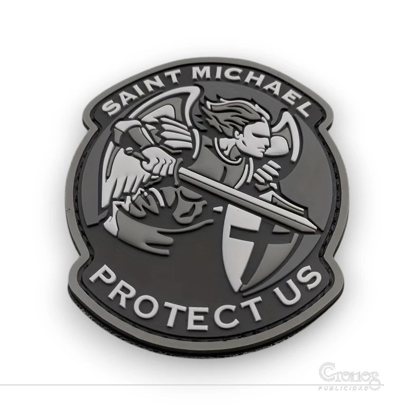 San Miguel Arcángel Parche PVC 3D