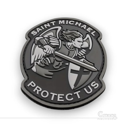 San Miguel Arcángel Parche PVC 3D