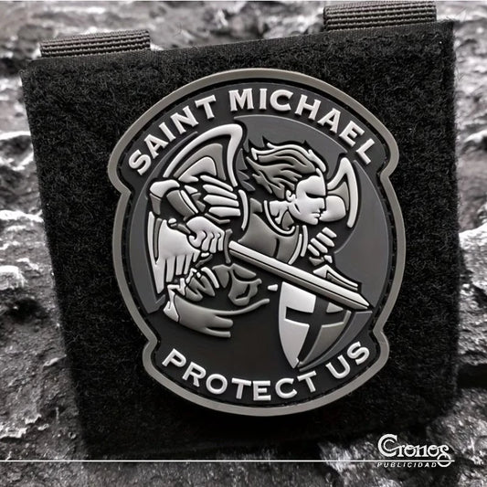 San Miguel Arcángel Parche PVC 3D