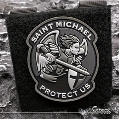 San Miguel Arcángel Parche PVC 3D