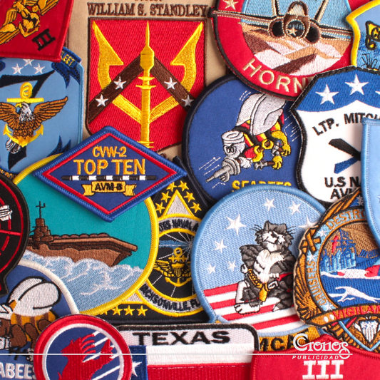 Colección Parches Chaqueta Top Gun x17